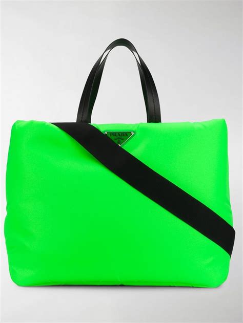 prada neon collection|Prada nylon bag.